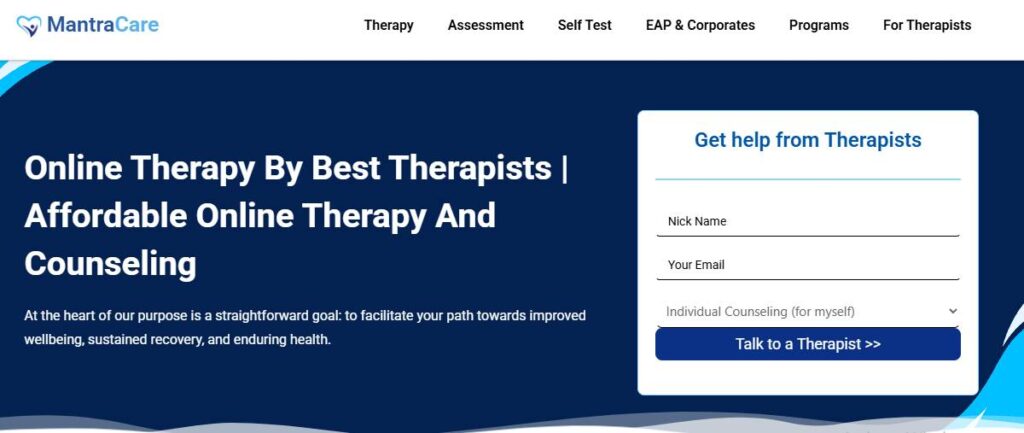 MantraCare-Affordable Alternatives & Competitors of BetterHelp in 2026